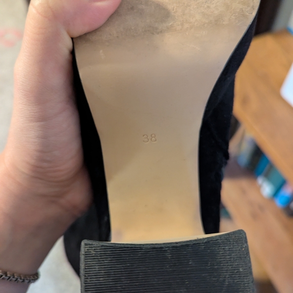 Silent D Otto Black Suede Women's Ankle Booties - Picture 7 of 7